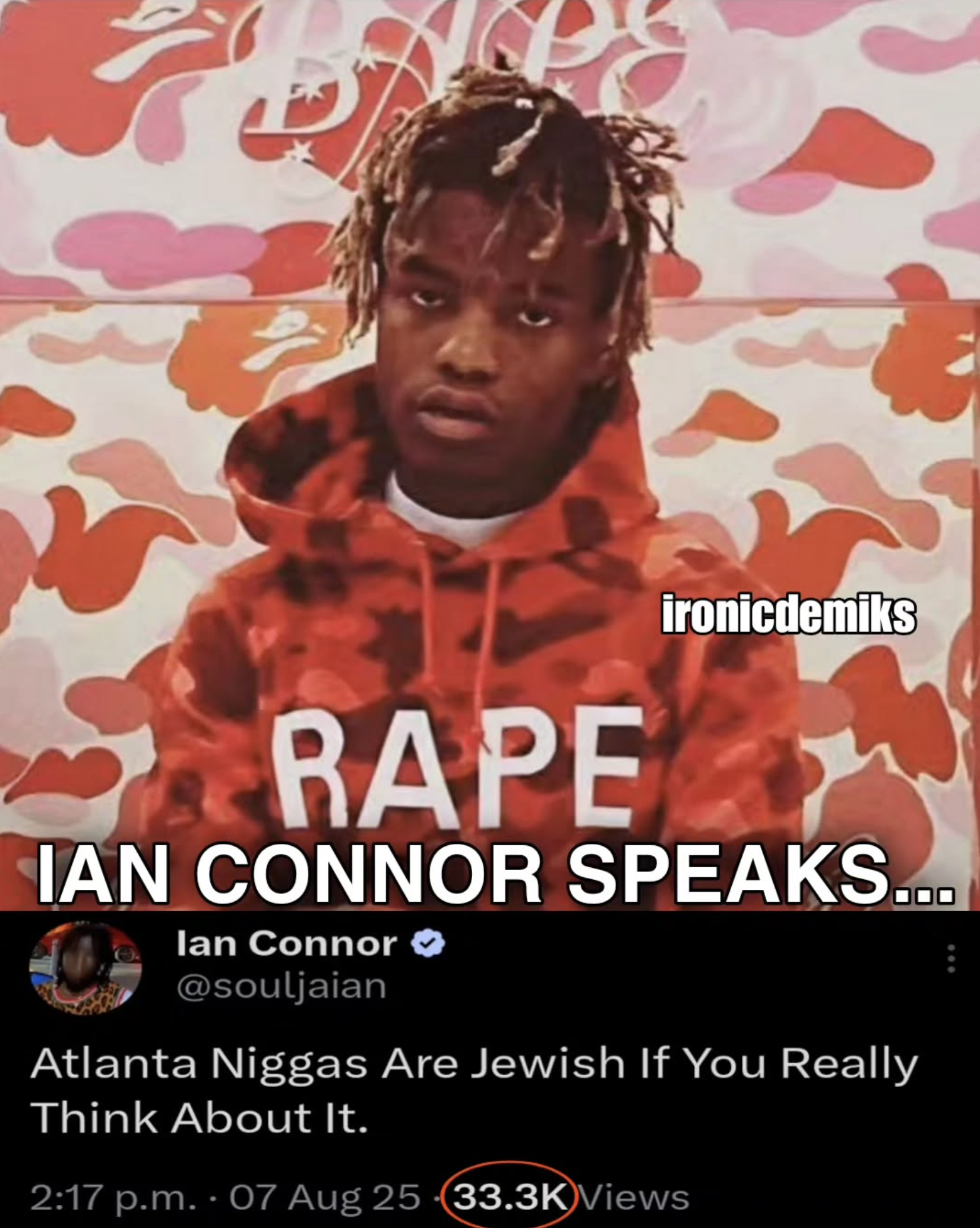Ian Connor news from ironicdemiks