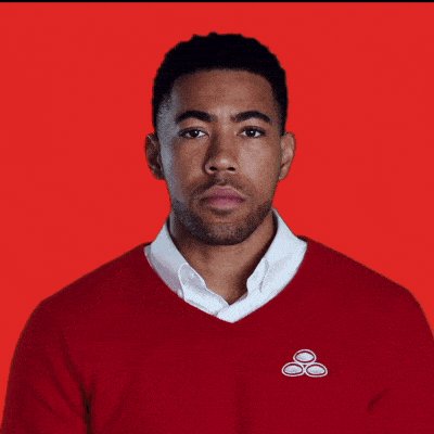 Jake from State Farm staring